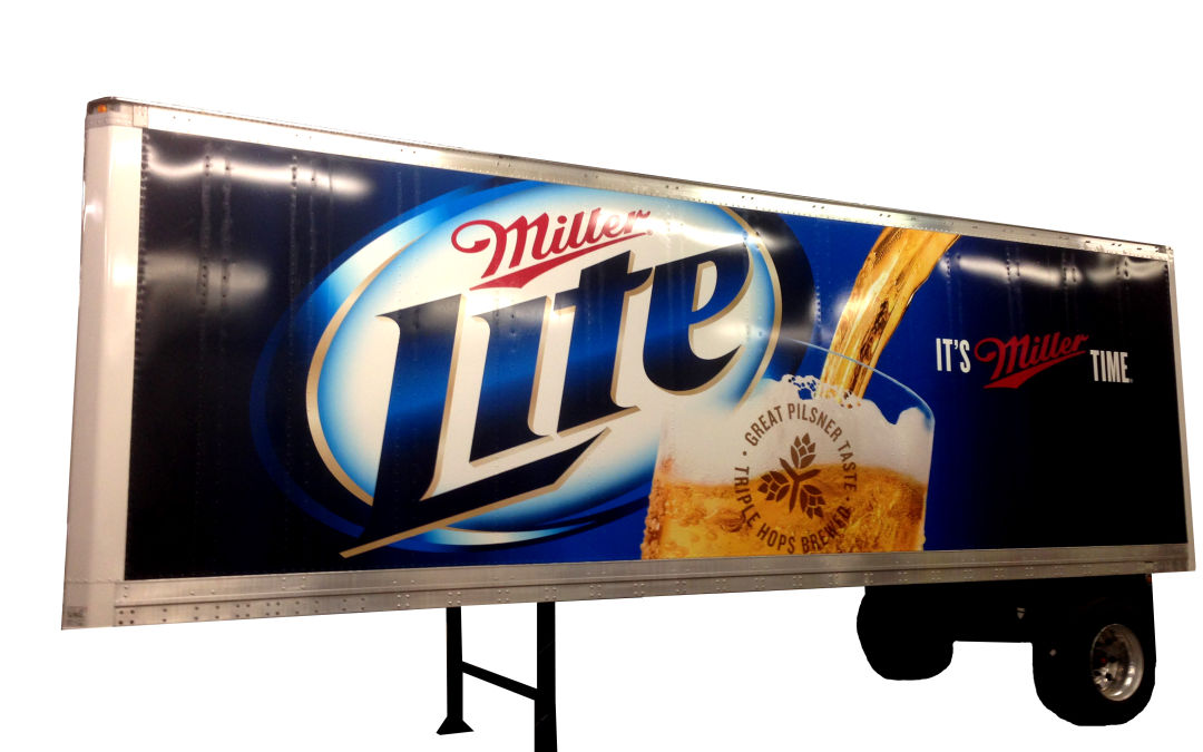 Miller Lite Trailer