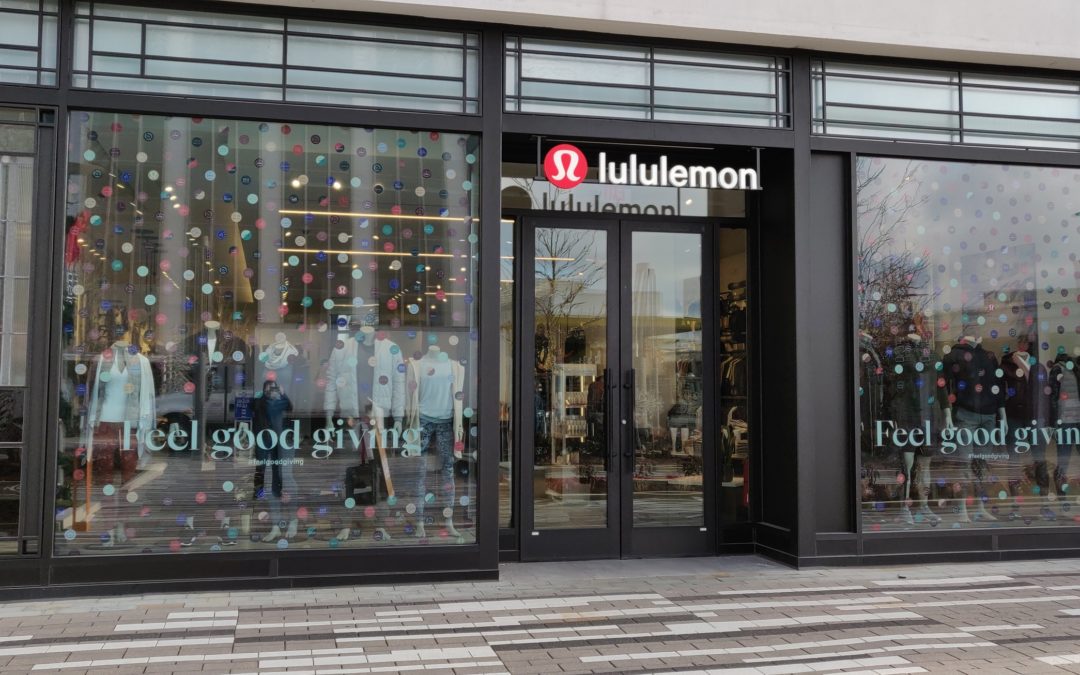 Lululemon Windows