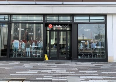 Lululemon Windows